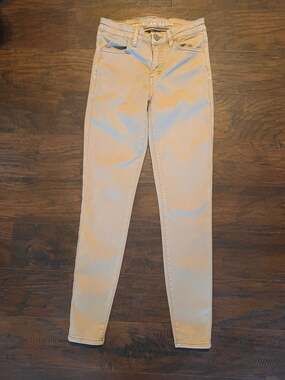 American Eagle Women's Khaki Tan Stretch Skinny Jeans